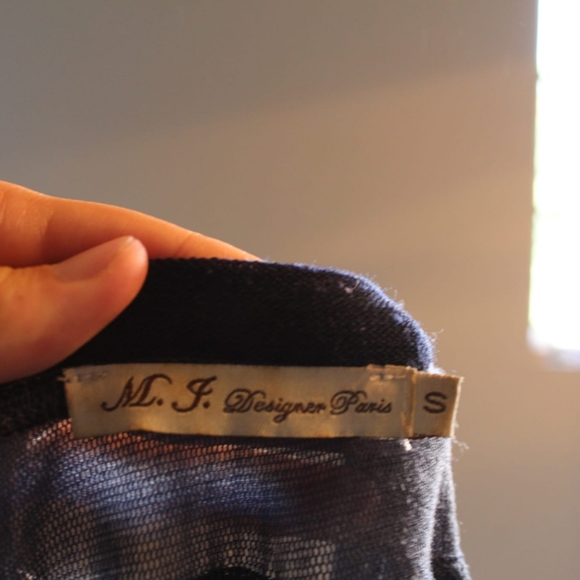 Mixed Fabric Sweater with front zip - Picture 11 of 13